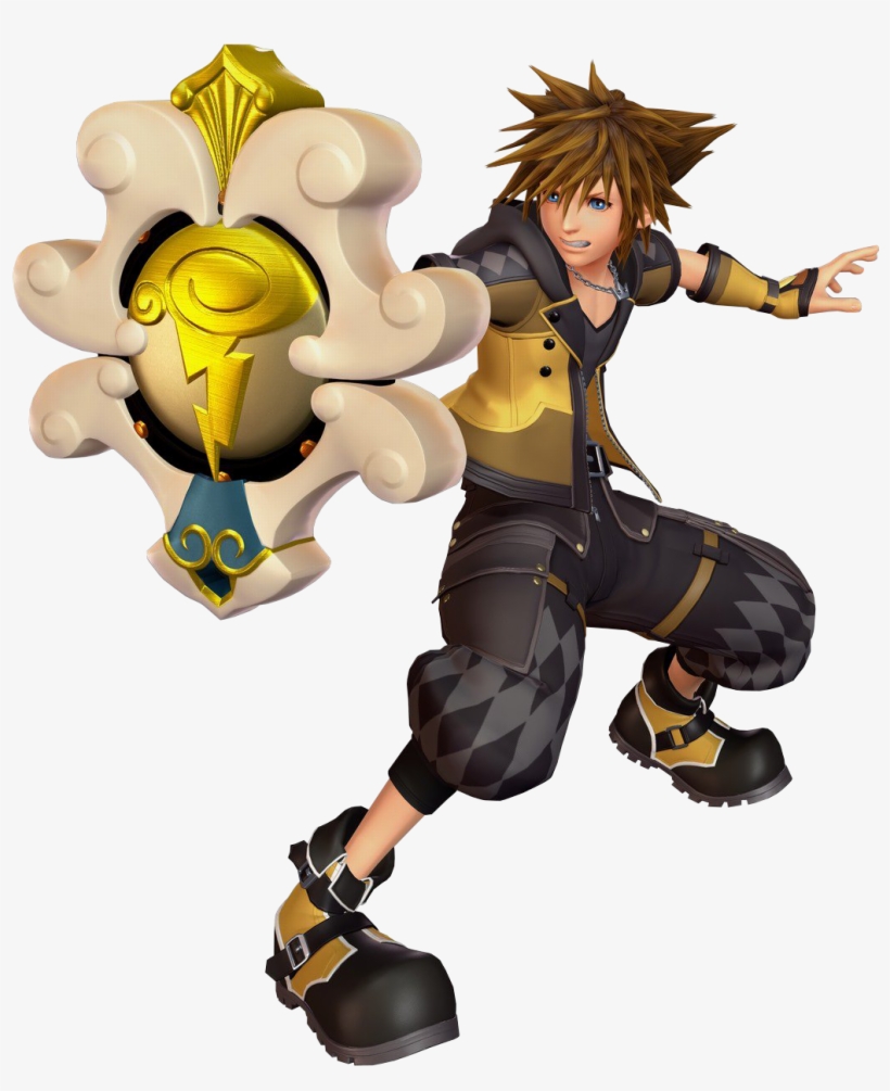 Sora Guard Form Khiii Kingdom Hearts 3 Guardian Form Png Image Transparent Png Free Download On Seekpng