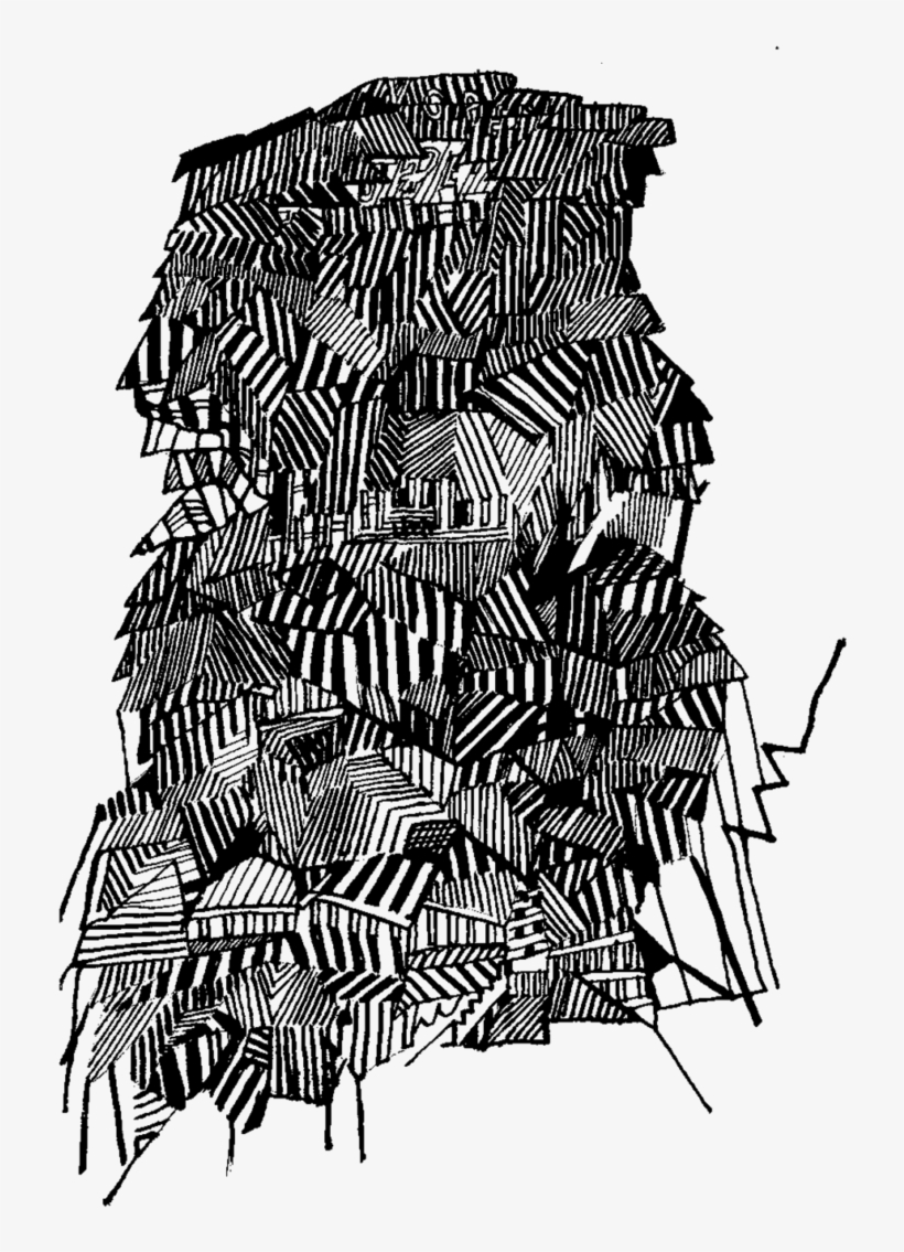 A Focal Point In The City's Grey-zone Is All It Takes - Drawing, transparent png download