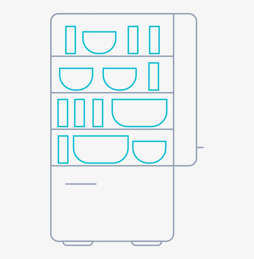 Thirsty, Low Blood Sugar, Empty Fridge - Graphics, transparent png download