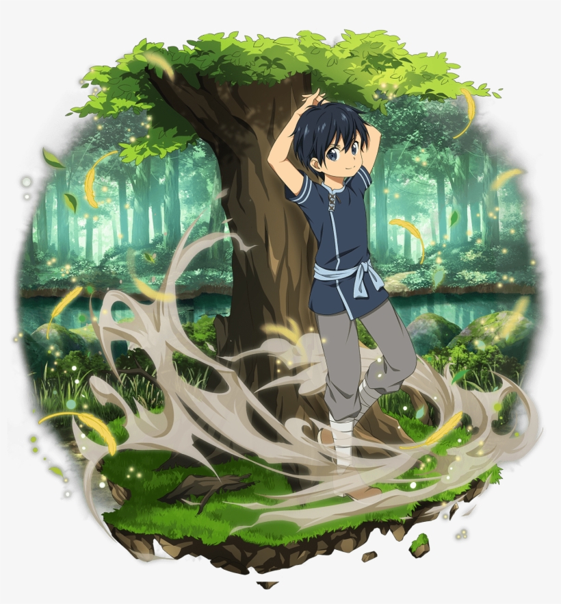 [innocent Curiosity] - Sao Alicization Kirito As Child, transparent png download