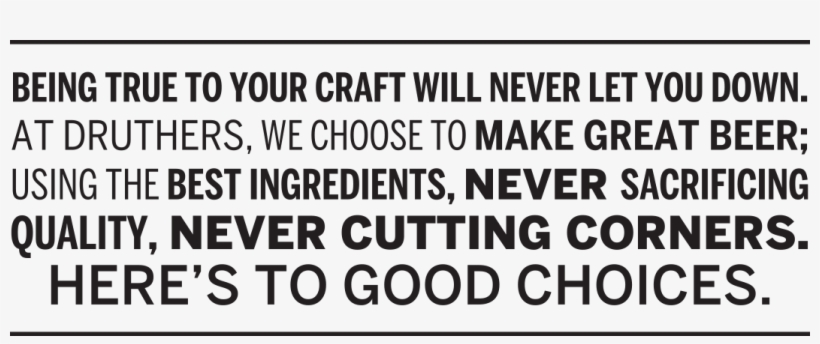 Druthers Doesn't Just Sell Beer - Circle, transparent png download