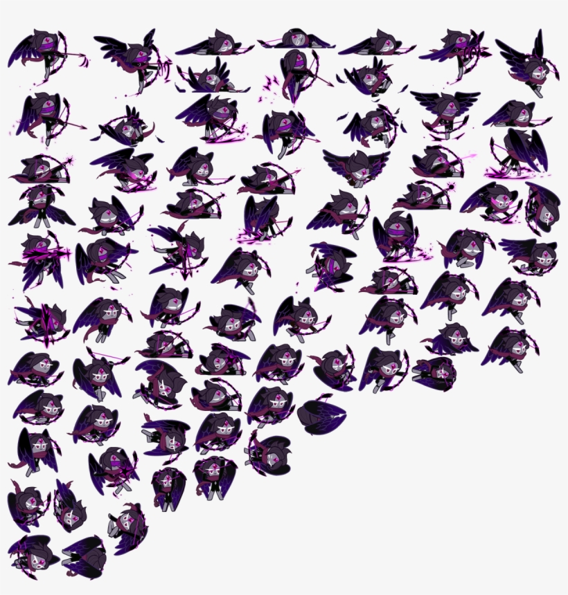 Wind Archer Cookie Night Raven, transparent png download