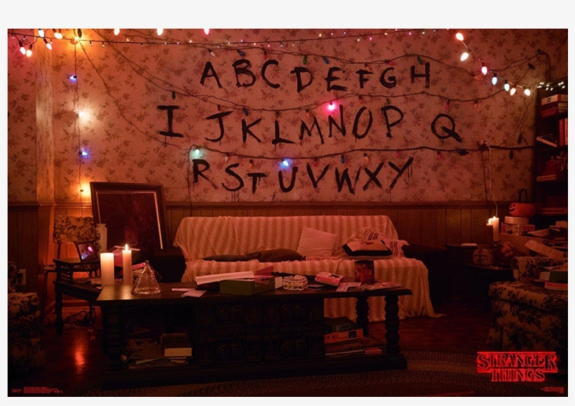 Auction - Stranger Things Alphabet Wall, transparent png download