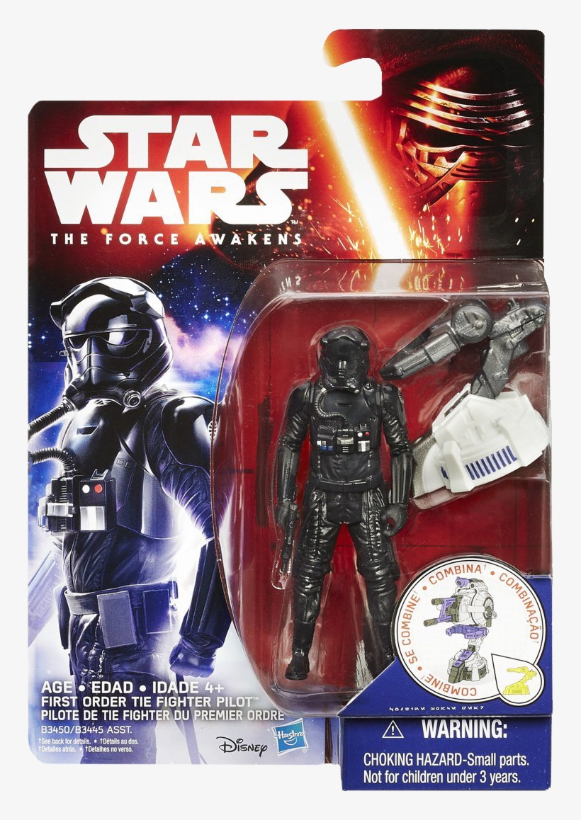 Star - Tie Fighter Pilot First Order Figure, transparent png download