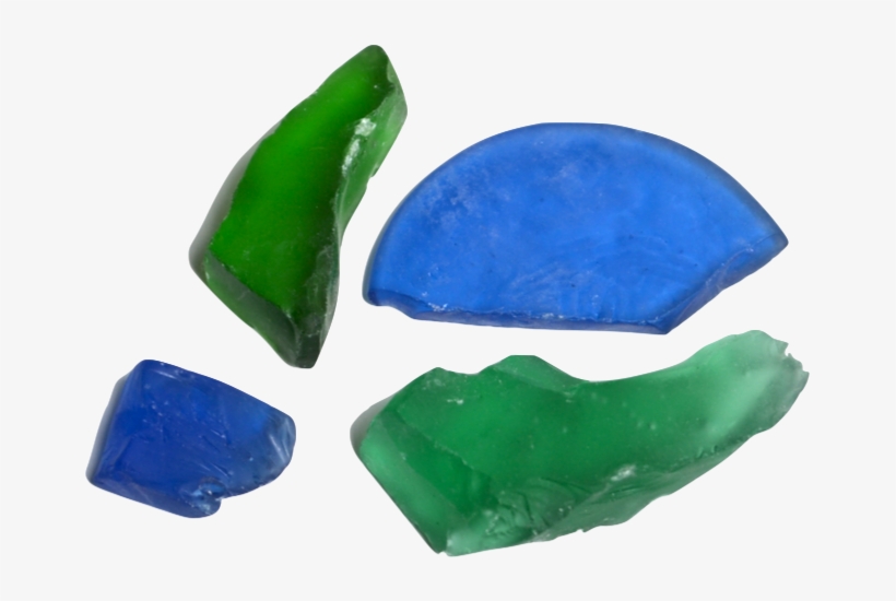 A Beachcomber's Favorite - Sea Glass Broken Bottles, transparent png download