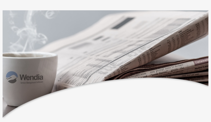 Service Management - Newspapers And Coffee, transparent png download