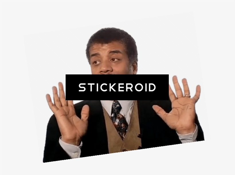 Neil Degrasse Tyson Reaction - Illustration, transparent png download