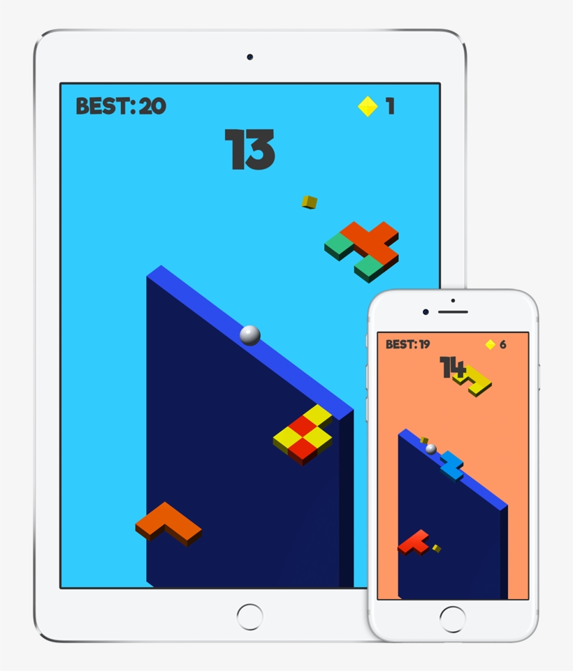 Collect The Gold Coins And Avoid The Obstacles By Tapping - Smartphone, transparent png download