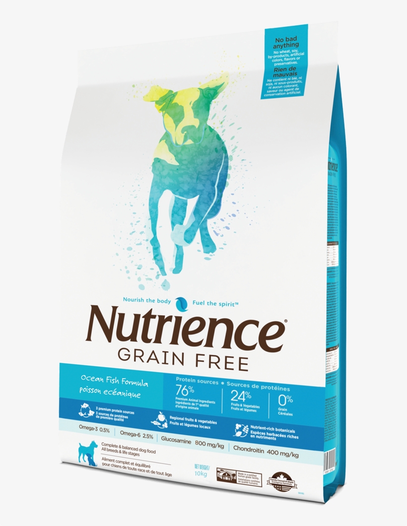 Nutrience Grain Free Ocean Fish - Nutrience Grain Free Dog Food Ocean Fish, transparent png download