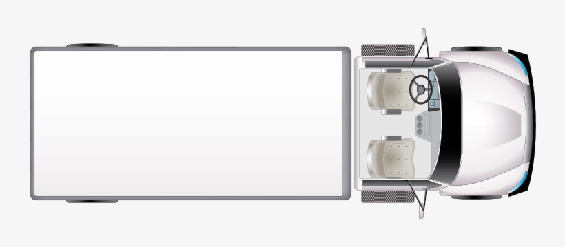 Box Truck - Display Device, transparent png download
