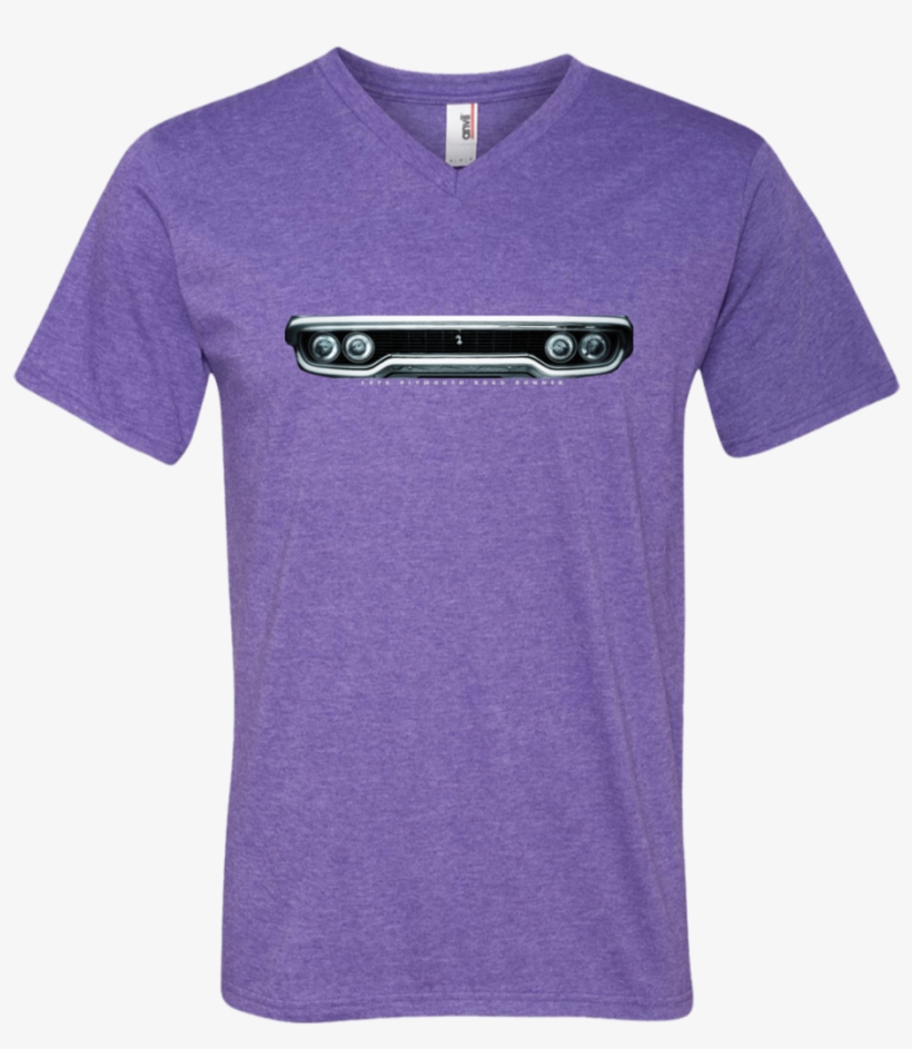 1971 Plymouth Road Runner V Neck T Shirt - Master Roshi Shirt, transparent png download