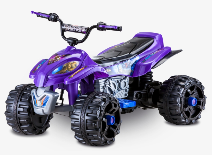 Guardians Of The Galaxy Large Atv - Kidtrax Caterpillar Atv 12 Volt Powered Ride, transparent png download
