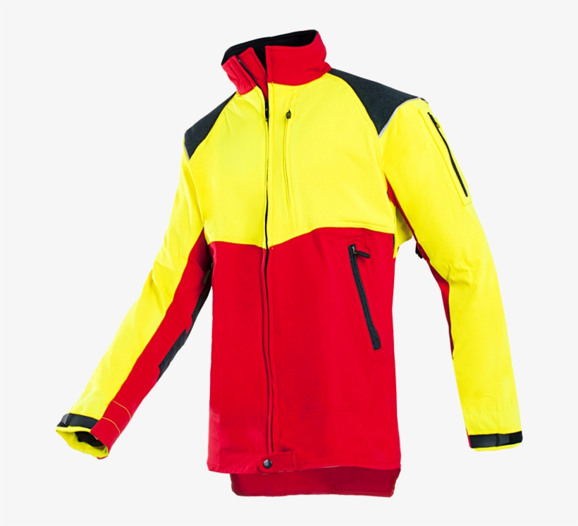 Red/hi-vis Yellow - Ubrania Dla Drwali, transparent png download