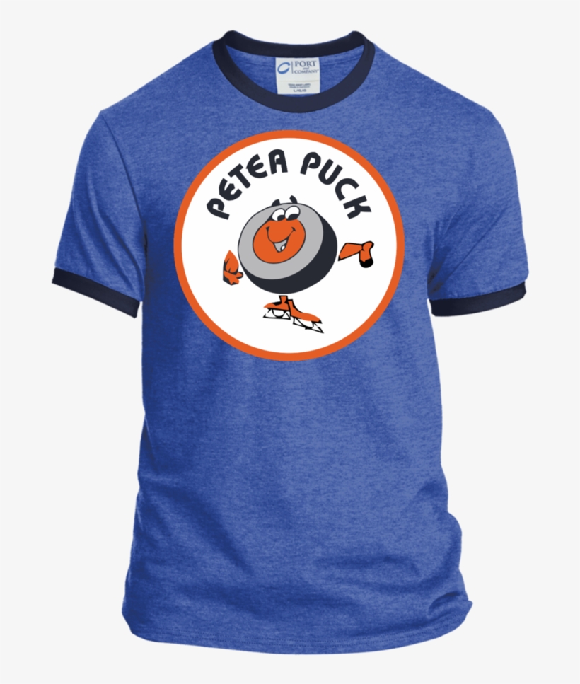 Non Distressed Retro Peter Puck Ringer Tee - Best Mom In The Galaxy Ringer Tee, transparent png download