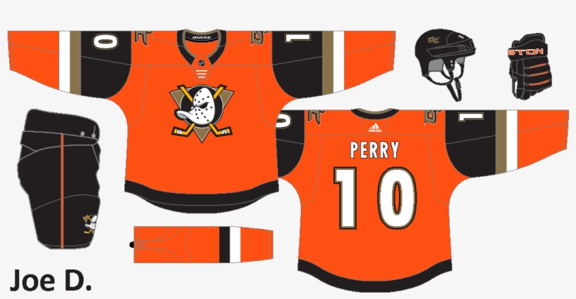 Our Second Ducks Concept Of The Day Comes To Us From - Mighty Ducks Men Longsleeve, transparent png download