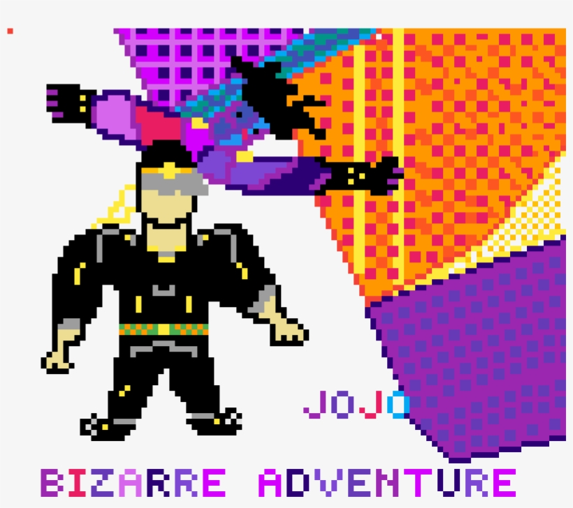 Jojo Star Dust Crusaiders By Grinch - Illustration, transparent png download