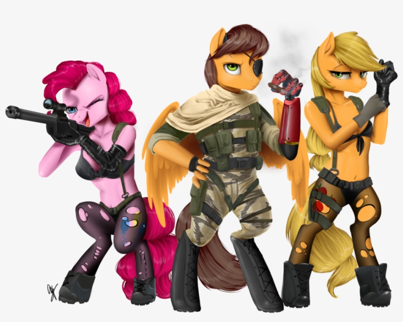 Big Boss Eyepatch Png Picture Freeuse Stock - Anthro Caramel And Applejack, transparent png download