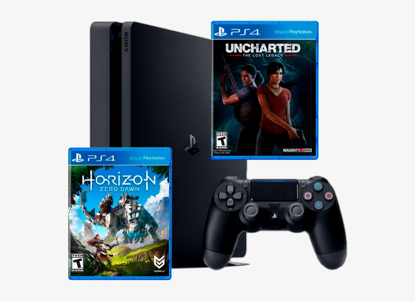 Sony Playstation 4 Slim 1 Тb Horizon Zero Dawn Uncharted/ - Horizon Zero Dawn [ps4 Game], transparent png download