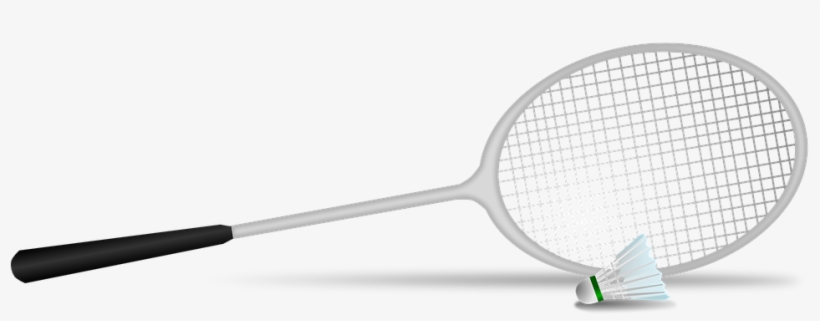 Free Vector Graphic - Raqueta De Badminton Y La Pelota, transparent png download