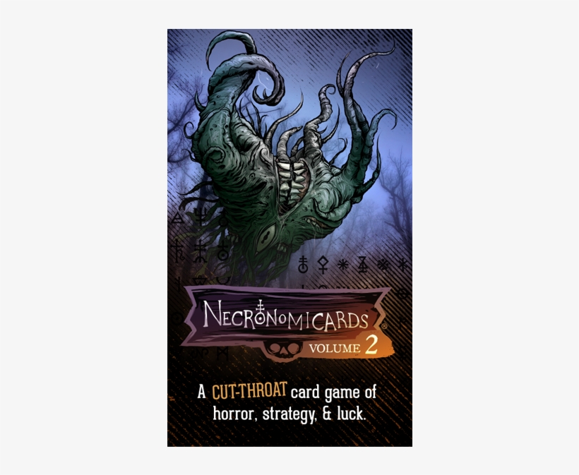 Necronomicards Vol - Poster, transparent png download