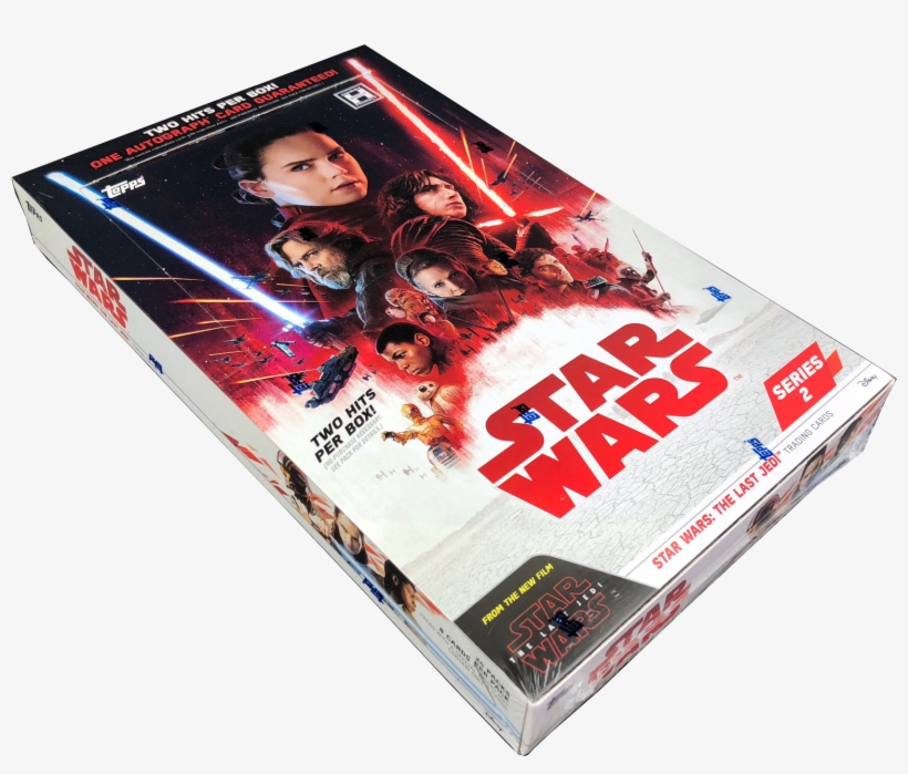 2018 Star Wars The Last Jedi Series 2 Trading Cards - Star Wars Money Clip Imperial Logo And Star Wars Logo, transparent png download