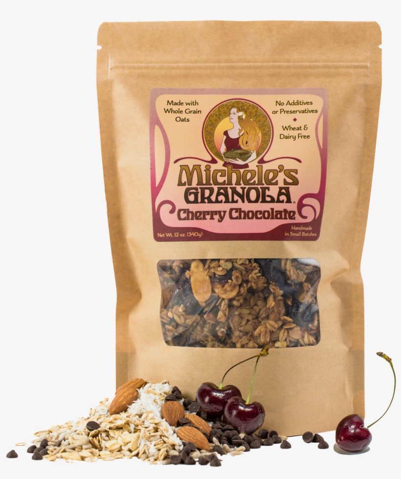 Cc I V=1509980897 - Michele's Granola Cherry Chocolate - 12 Oz Box, transparent png download