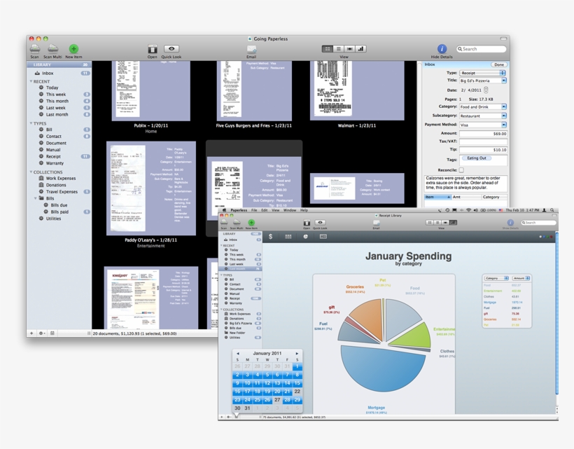 Paperless2 Pageimg 02 Large - Document Management System, transparent png download