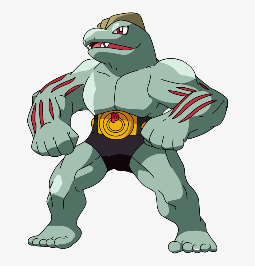 067 Machoke - Sun And Moon Machoke, transparent png download