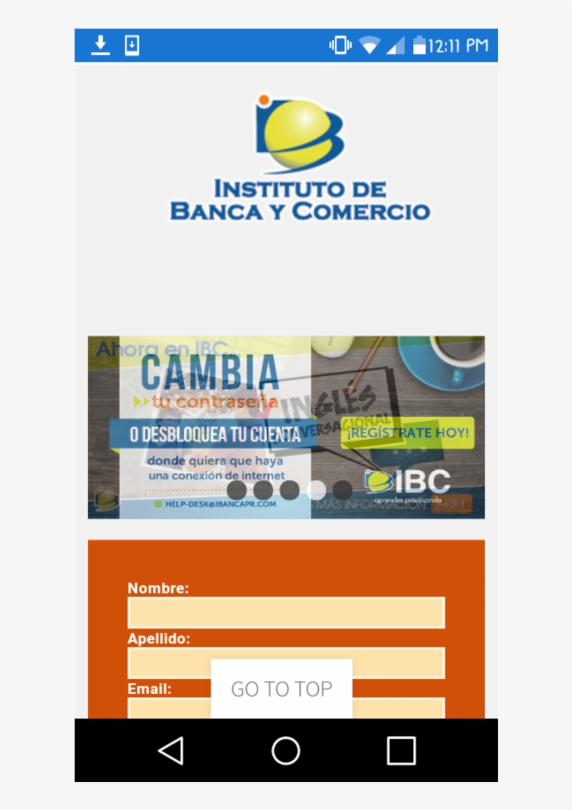 Instituto De Banca Y Comercio, transparent png download