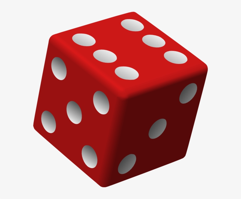 Dice Clipart Dado - Dice Clip Art, transparent png download