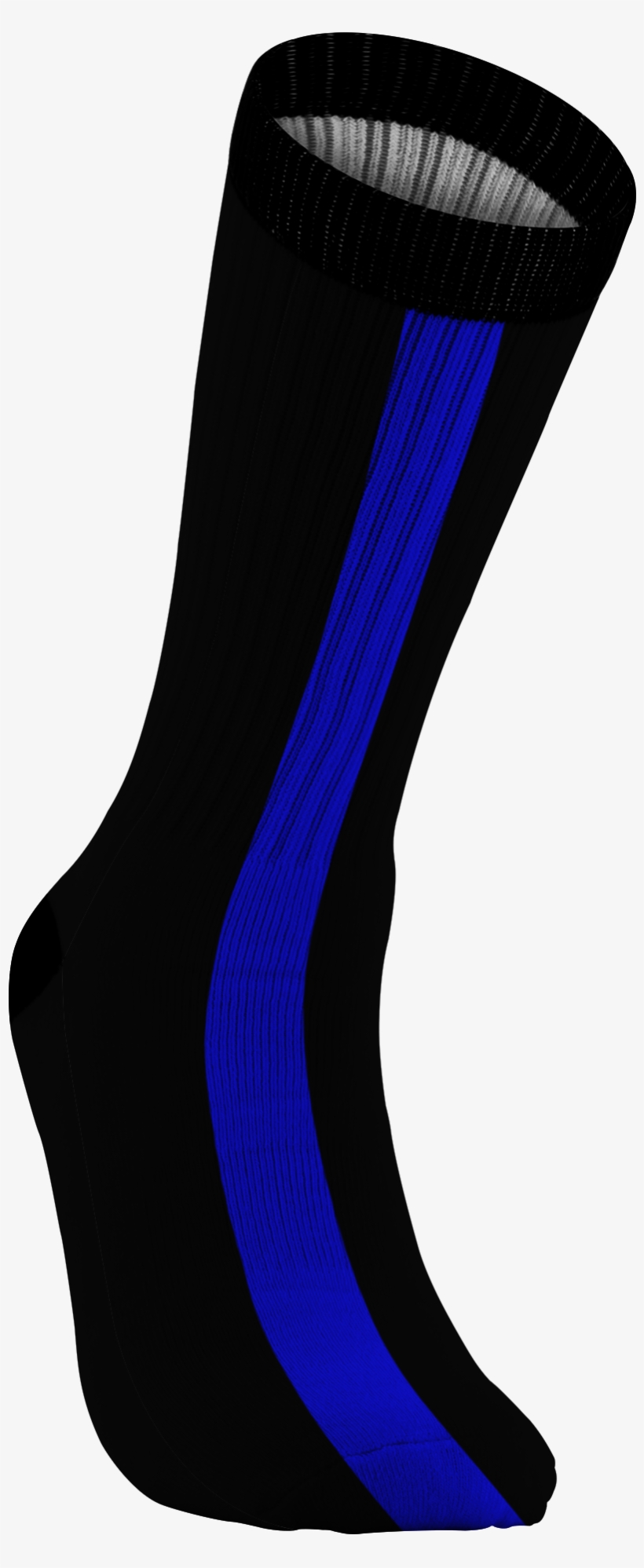 Thin Blue Line Socks - Socks Newsies, transparent png download