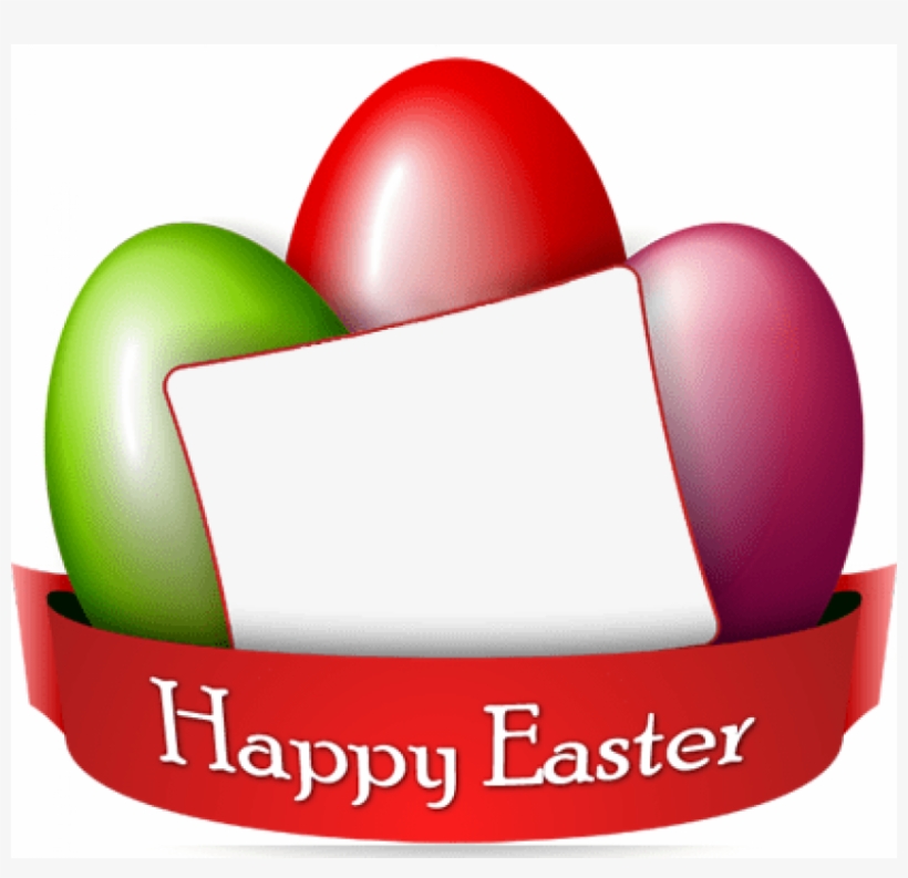Free Png Easter Frame Eggs Png Images Transparent - Easter Egg Photo Frame Png, transparent png download