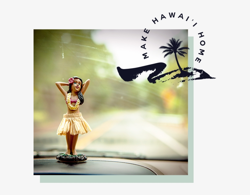 I'd Love To Hear From You - Hula Girl Dashboard Ny, transparent png download