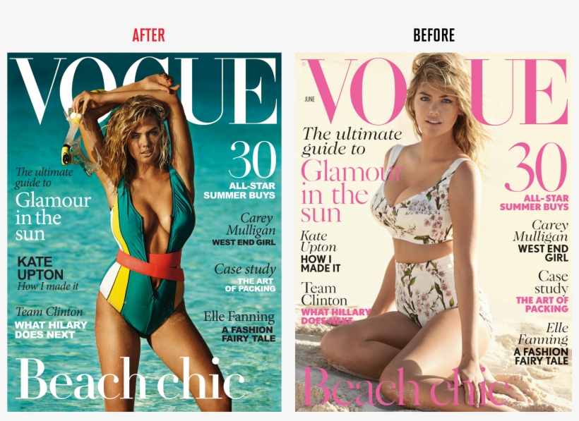 Vogue Jun14 Cover Redesign - Vogue Uk 2014 Covers, transparent png download