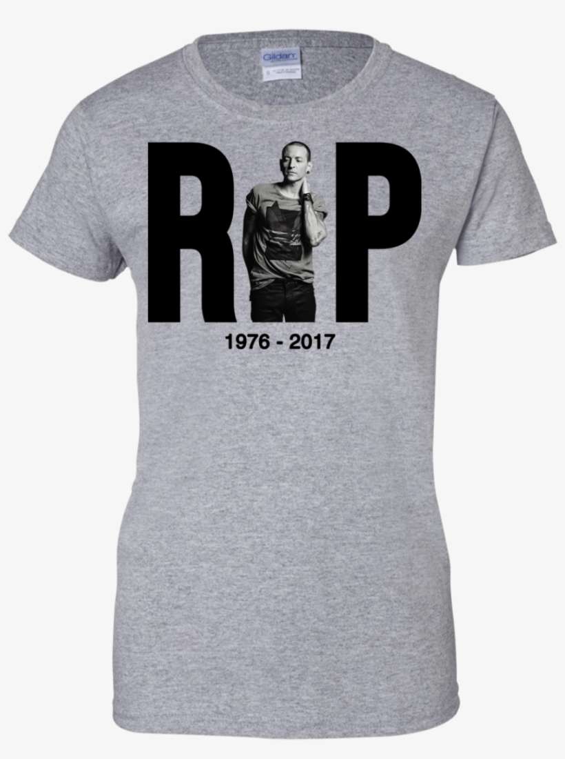 Rip Chester Bennington T Shirts,tank Top,long Sleeve - Grey Comme Des Garcons T Shirt, transparent png download