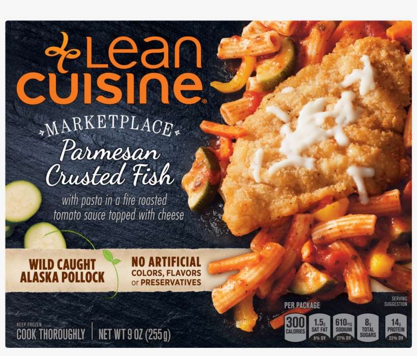 Lean Cuisine Marketplace Parmesan Crusted Fish 9 Oz - Lean Cuisine Marketplace Orange Chicken 9 Oz Box, transparent png download