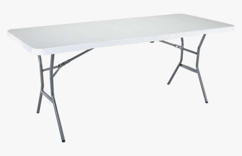 Folding Table Png Transparent Picture - Bi Fold Trestle Table, transparent png download