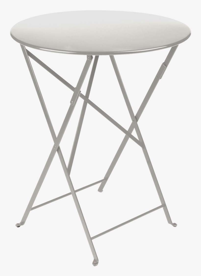 Fermob - Fermob Metal Bistro? 24-inch Folding Table, transparent png download