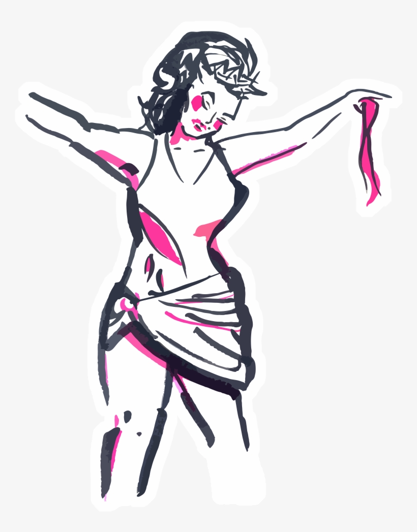 Rupaul Drawing Profile Royalty Free Library - Drawing, transparent png download