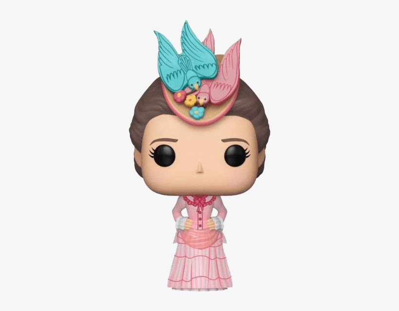 Mary Poppins In Pink Dress - Funko Pop Mary Poppins, transparent png download