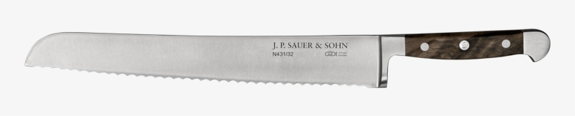 Sauer Bread Knife - Güde Bread Knife 32, transparent png download