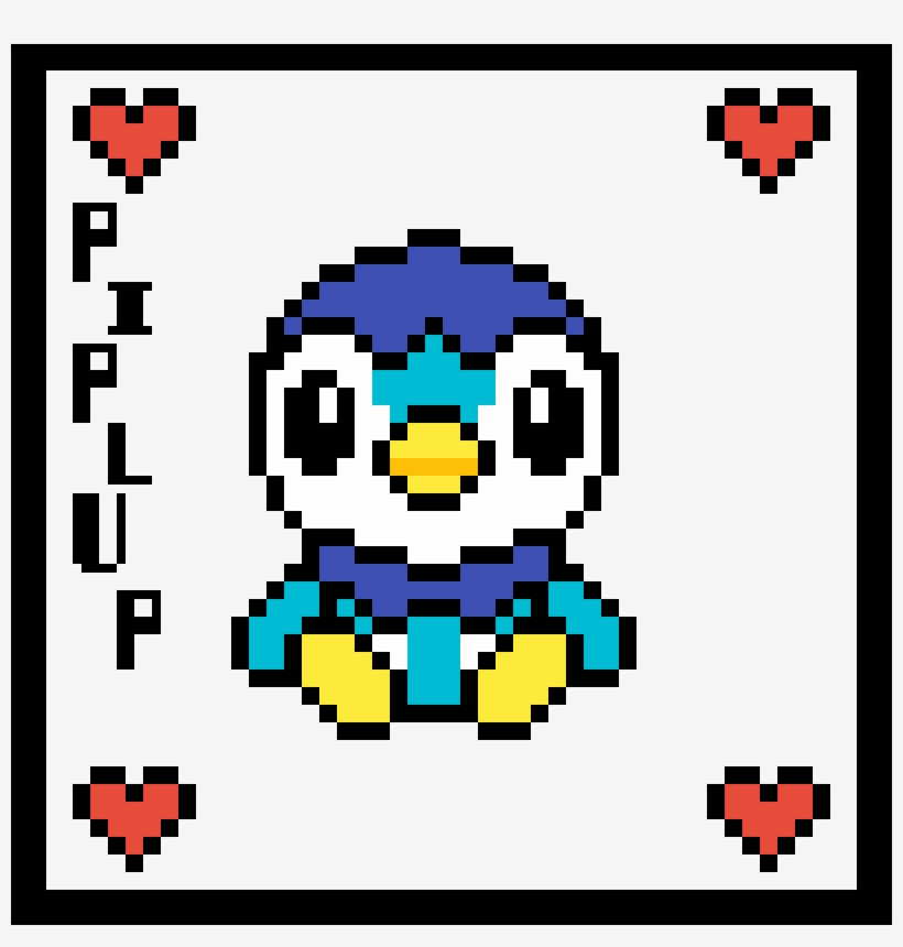 Piplup - Piplup Pixel Art, transparent png download