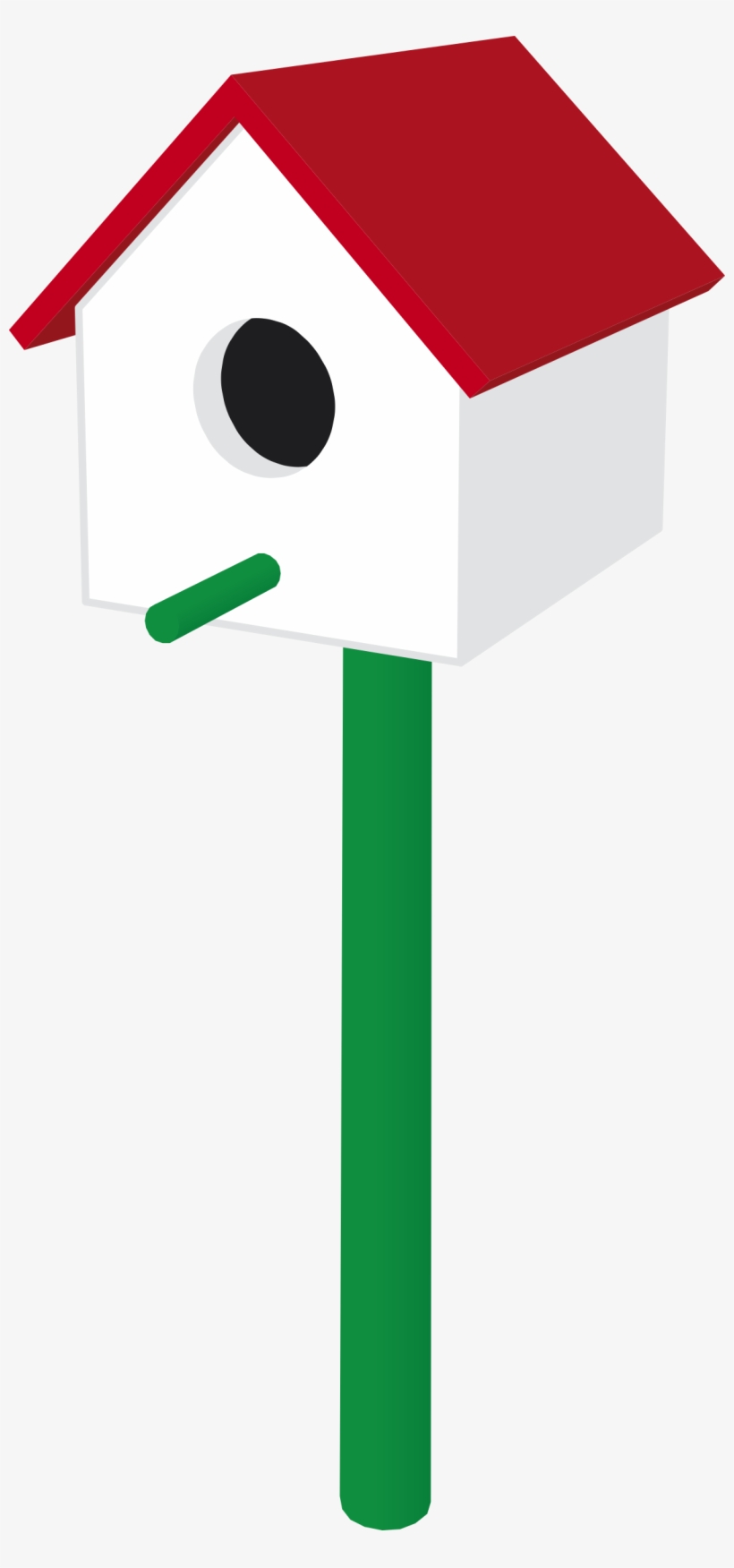 Birdhouse Clipart Hostted - Bird House Clip Art, transparent png download