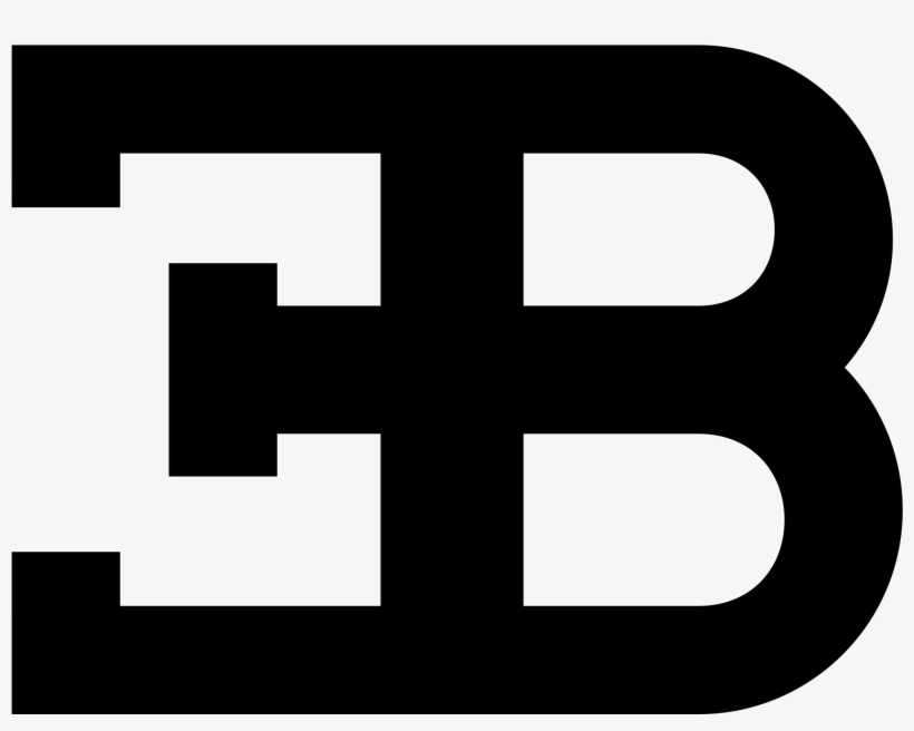 Bugatti Eb Logo Png Transparent - Bugatti Logo B, transparent png download