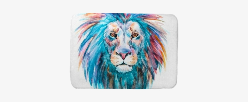 Watercolor Lion, transparent png download