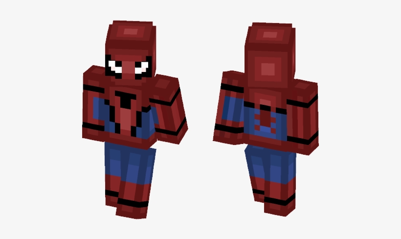 Download Spider-man - Marshadow Minecraft Skin | Transparent PNG ...