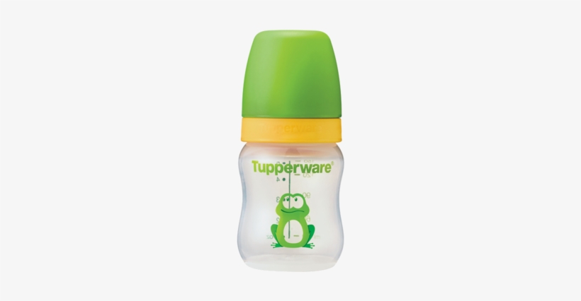 Baby Bottle Frog With Teat 5oz - Tupperware Bottle Susu Frog, transparent png download