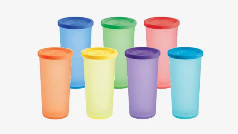 Rainbow Fun Tumblers Set - Plastic, transparent png download
