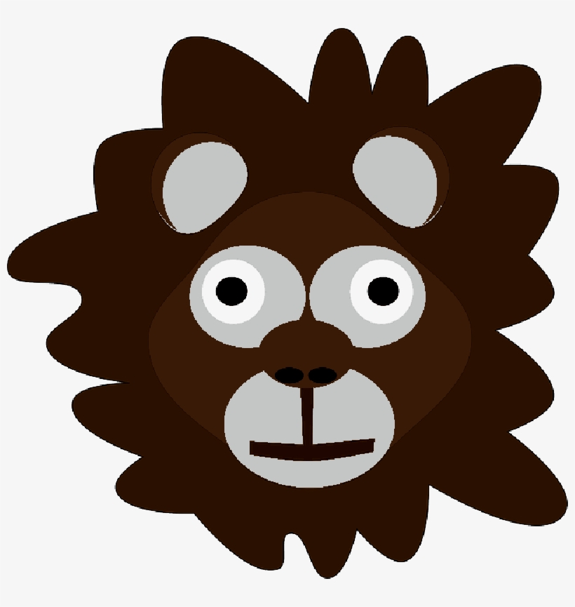 Mb Image/png - ภาพ หัว สัตว์ การ์ตูน สิงโต, transparent png download