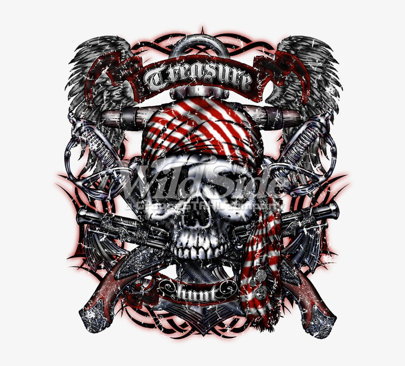 Treasure Hunt - Skull, transparent png download